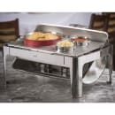 Tablecraft CW40167 Full Size Chafer w/ Roll-Top Lid & Chafing Fuel Heat thumbnail 5