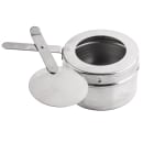 Tablecraft CW40176 Two-Third Size Chafer w/ Hinged Lid & Chafing Fuel Heat thumbnail 3