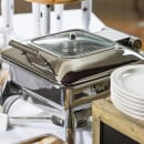 Tablecraft CW40176 Two-Third Size Chafer w/ Hinged Lid & Chafing Fuel Heat thumbnail 4