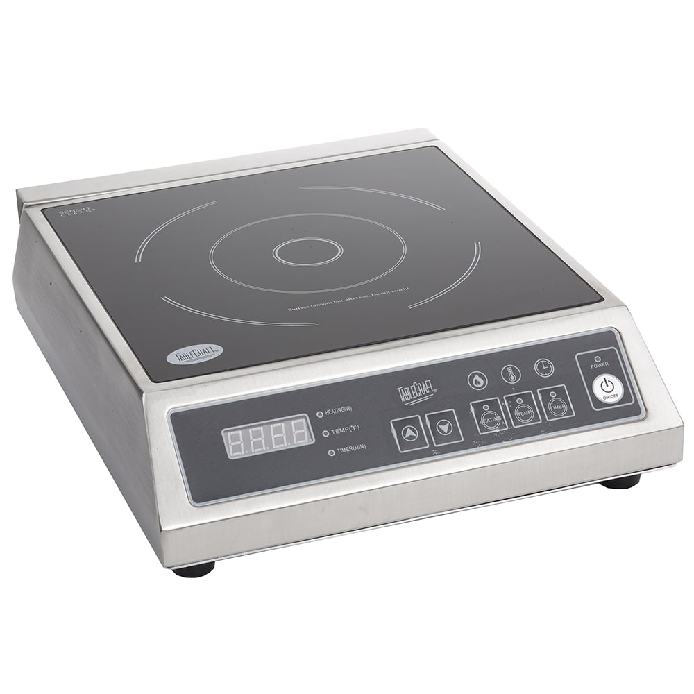Tablecraft CW40195 Countertop Induction Cooktop w/ (1) Burner, 120v