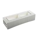 Tablecraft CW40212BRA Half Long Cooling Station w/ (1) CW60103, Rectangular, Brushed Finish thumbnail 3