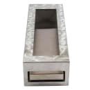 Tablecraft CW40212RSA Half Long Cooling Station w/ (1) CW60103, Rectangular, Random Swirl Finish thumbnail 2