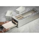 Tablecraft CW40212RSA Half Long Cooling Station w/ (1) CW60103, Rectangular, Random Swirl Finish thumbnail 4