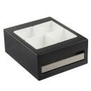 Tablecraft CW40214BRATBK Half Size Cooling Station w/ (1) CW60101, Rectangular, Brushed Finish, Black thumbnail 5