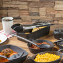 Tablecraft CW404 13 1/2" Serving Tongs w/ Silicone Head & Stainless Steel Handle - Locking thumbnail 4