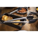 Tablecraft CW404 13 1/2" Serving Tongs w/ Silicone Head & Stainless Steel Handle - Locking thumbnail 6