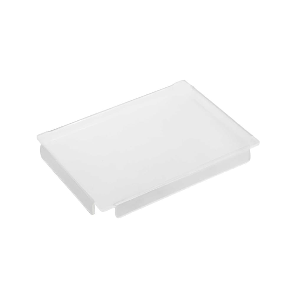 Tablecraft CW5032 Half Size Food Pan Cover - Acrylic, Translucent