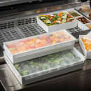 Tablecraft CW5032 Half Size Food Pan Cover - Acrylic, Translucent thumbnail 4