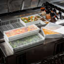 Tablecraft CW5034 Half Long Size Food Pan Cover - Acrylic, Translucent thumbnail 5