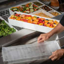 Tablecraft CW5034 Half Long Size Food Pan Cover - Acrylic, Translucent thumbnail 7