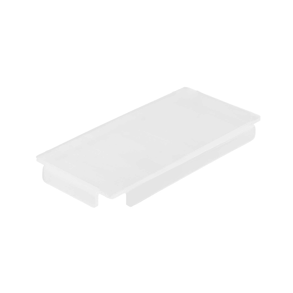 Tablecraft CW5036 Third Size Food Pan Cover - Acrylic, Translucent