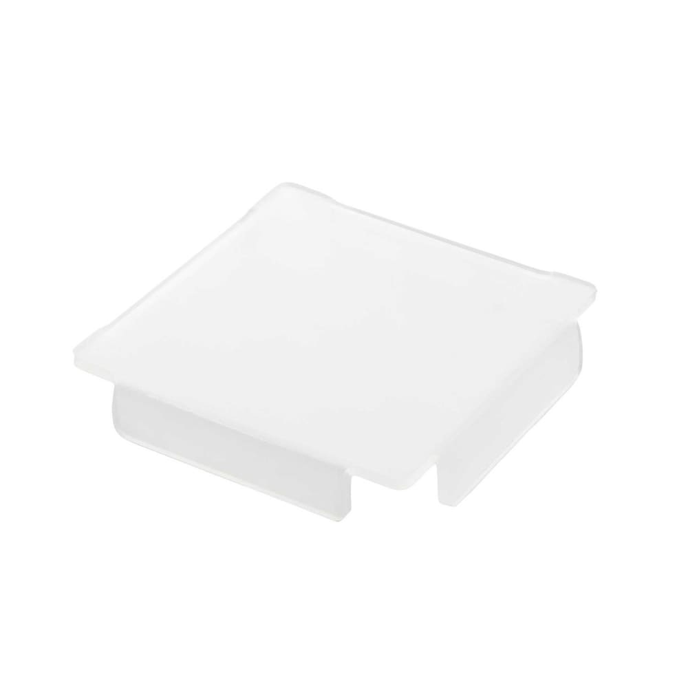 Tablecraft CW5040 Sixth Size Food Pan Cover - Acrylic, Translucent