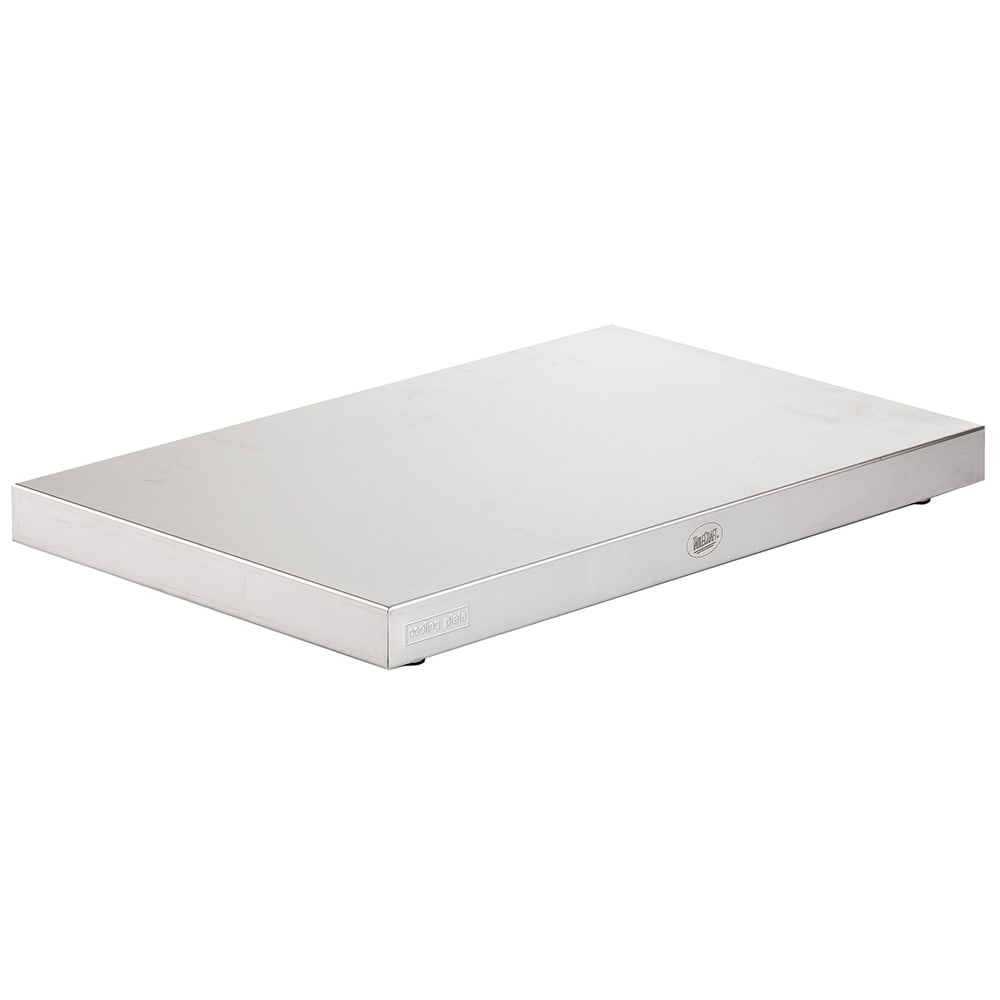 Tablecraft CW60100 20 7/8" x 12 3/4" Full Size Rectangular Cooling Plate - Stainless