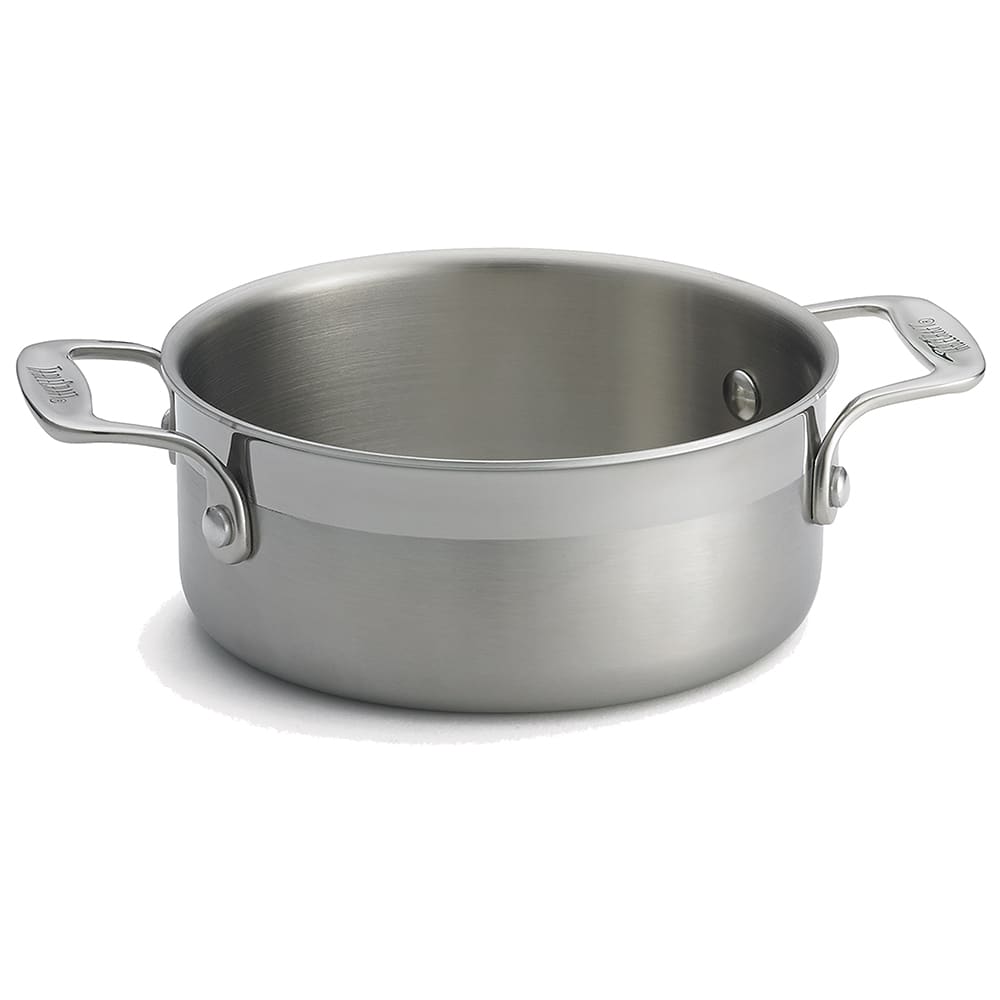 Tablecraft CW7004 3 qt Tri Ply Sauce Pan w/ Loop Handles