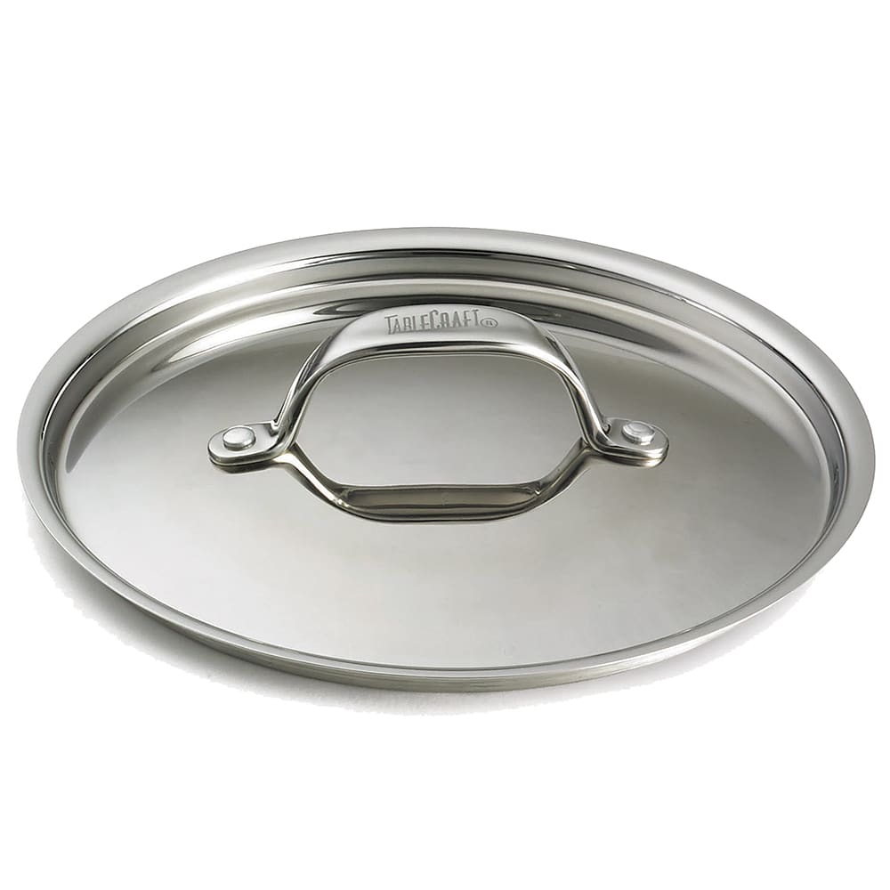 Tablecraft CW7004L 7 5/8" Lid for CW7004 - Stainless Steel & Aluminum