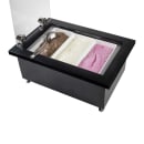 Tablecraft CW8002LBRATBK 18 1/8" Portable Cold Well w/ (1) Pan Capacity, Ice Cooled, Black thumbnail 3