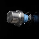 Tablecraft CW8006LBRATBK 31" Portable Cold Well w/ (2) Pan Capacity, Ice Cooled, Black thumbnail 8