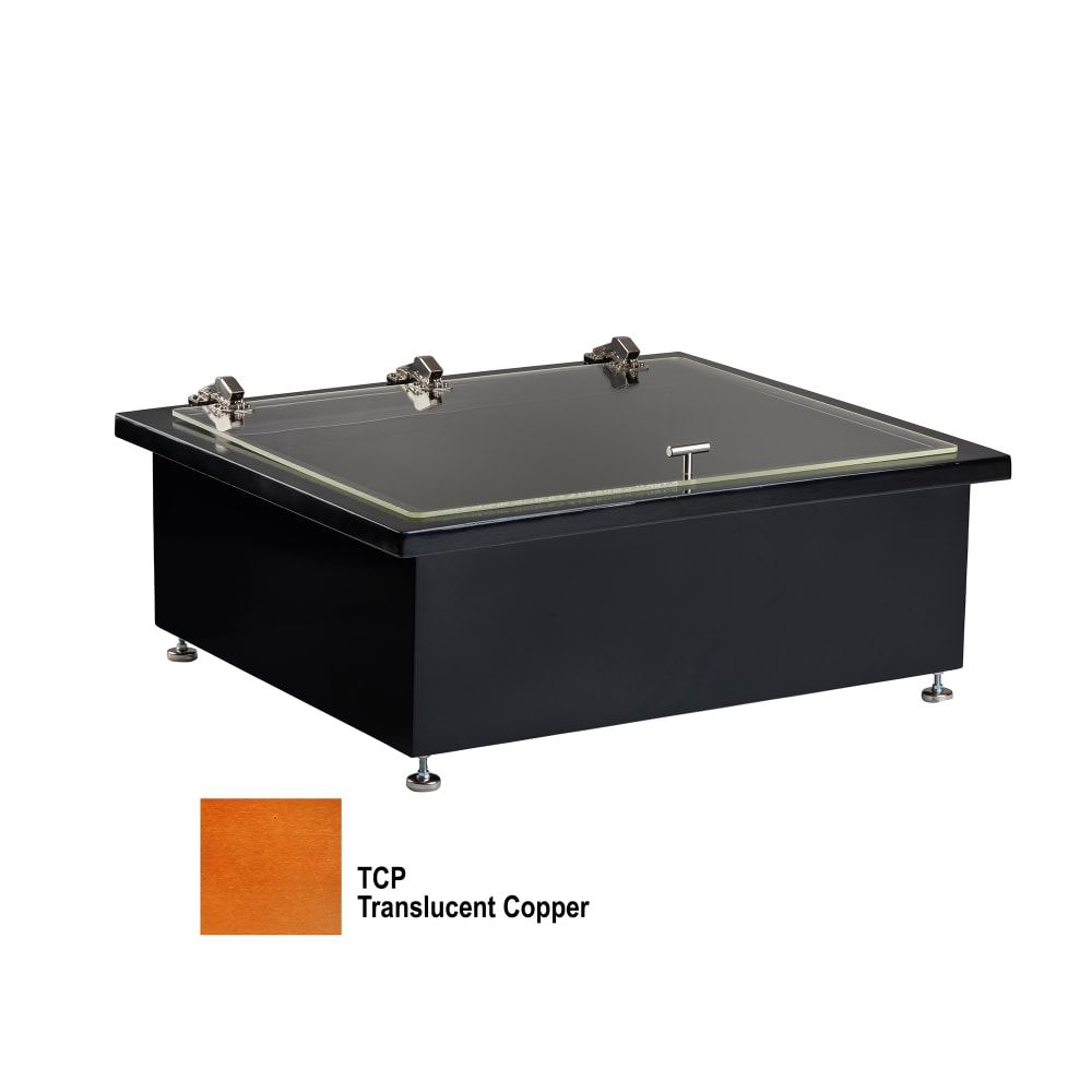 Tablecraft CW8006LBRATCP 31" Portable Cold Well w/ (2) Pan Capacity, Ice Cooled, Copper