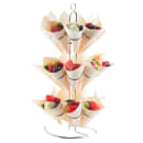 Tablecraft DCH27 3 tier Wire Cone Holder - Holds (27) Cones, Chrome thumbnail 3