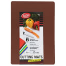 Tablecraft FCB1218A Polyethylene Flexible Cutting Mat, 12 x 18", NSF, Assorted Colors thumbnail 4