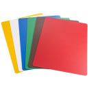 Tablecraft FCB1824A Polyethylene Flexible Cutting Mat, 18 x 24", Assorted Colors thumbnail 3