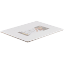 Tablecraft FCB1824W Polyethylene Flexible Cutting Mat, 18 x 24", NSF, White thumbnail 3