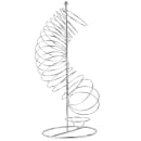 Tablecraft FSP1507 Vertical Spiral Fruit Basket - 3 5/8x19" Chrome thumbnail 2