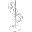 Tablecraft FSP1507 Vertical Spiral Fruit Basket - 3 5/8x19" Chrome thumbnail 4