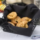 Tablecraft GMT13105 Half-Size Adjustable Wire Serving Basket, 13" x 10" x 5", Black thumbnail 2