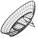 Tablecraft GMT2412 Round Grand Master Transformer Basket, 24 L x 12 W x 6"H, Black Metal thumbnail 2
