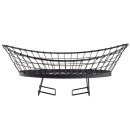 Tablecraft GMT2412 Round Grand Master Transformer Basket, 24 L x 12 W x 6"H, Black Metal thumbnail 4