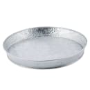 Tablecraft GP10 10 1/2 Round Dinner Platter, Galvanized Steel thumbnail 2