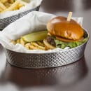 Tablecraft GPSS96 Oval Serving Platter, 9 1/2" x 6", Stainless thumbnail 6