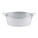 Tablecraft GT2313 4 1/2 gal Oval Cooling Tub - 23"L x 13"W x 7 1/2"H, Steel thumbnail 2