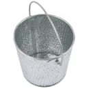 Tablecraft GT44 4" Round Collection Pail w/ Handle, Galvanized Steel thumbnail 3