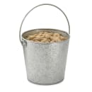 Tablecraft GT44 4" Round Collection Pail w/ Handle, Galvanized Steel thumbnail 6