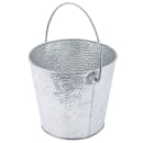Tablecraft GT87 8" Round Serving Pail w/ Handle, Steel thumbnail 3