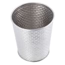 Tablecraft GTSS45 23 oz Round Brickhouse Collection Fry Cup - 4" x 4 1/2", Stainless thumbnail 2
