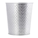 Tablecraft GTSS45 23 oz Round Brickhouse Collection Fry Cup - 4" x 4 1/2", Stainless thumbnail 3