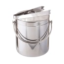 Tablecraft H303 3 3/4 qt Ice Bucket - Stainless Steel, Silver thumbnail 2