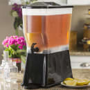 Tablecraft H353DP 3 gal Beverage Dispenser - Plastic Container, Black Base thumbnail 5