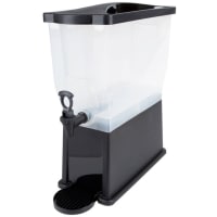 Tablecraft H353DP 3 gal Beverage Dispenser - Plastic Container, Black Base thumbnail 6
