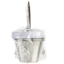 Tablecraft H5069 2 1/2 oz Ramekin w/ Clear Lid - Stainless Steel thumbnail 5