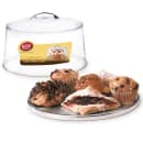 Tablecraft H820P422 12 3/4" Cake Plate with Cover - Clear thumbnail 8