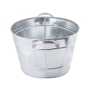 Tablecraft HBT1914 5 1/2 gal Oval Cooling Tub - 19"L x 14"W x 9"H, Steel thumbnail 2