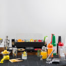 Tablecraft JJ1202 1/2 oz & 1 oz Japanese Jigger - Stainless Steel thumbnail 2