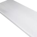 Tablecraft M165 15 3/4" x 5"  Rectangular Frostone Platter - Melamine, White thumbnail 5