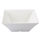 Tablecraft MB125 6 4/5 qt Square Melamine Bowl, White thumbnail 3