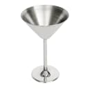Tablecraft MCSS10 10 oz Stainless Steel Martini Cup thumbnail 3