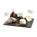 Tablecraft MG2 Frostone Display Tray, 12 3/4" x 10 3/8", Rectangular, Melamine, Black thumbnail 4